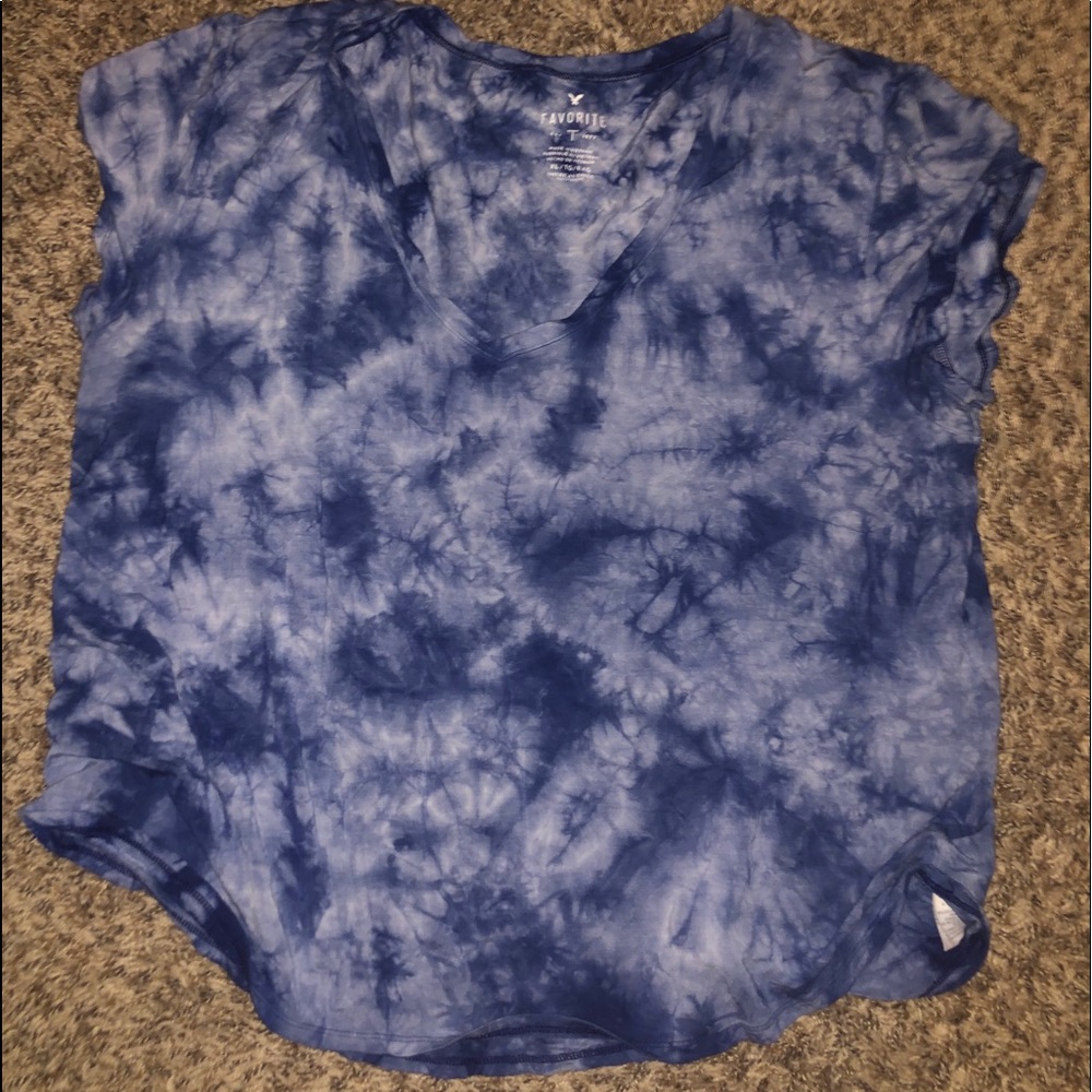 American Eagle Tie Dye Top
